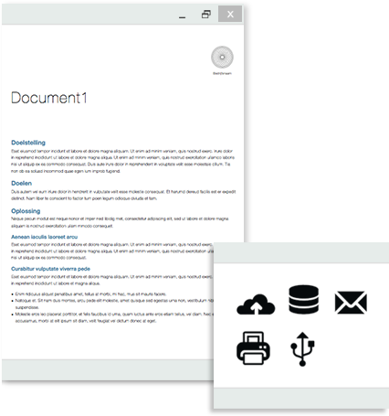 auto deliver output
