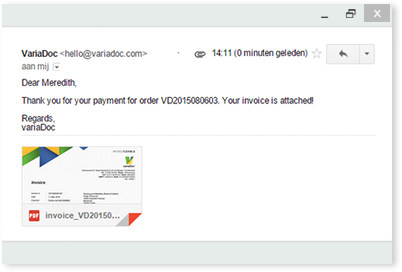 email as attachment